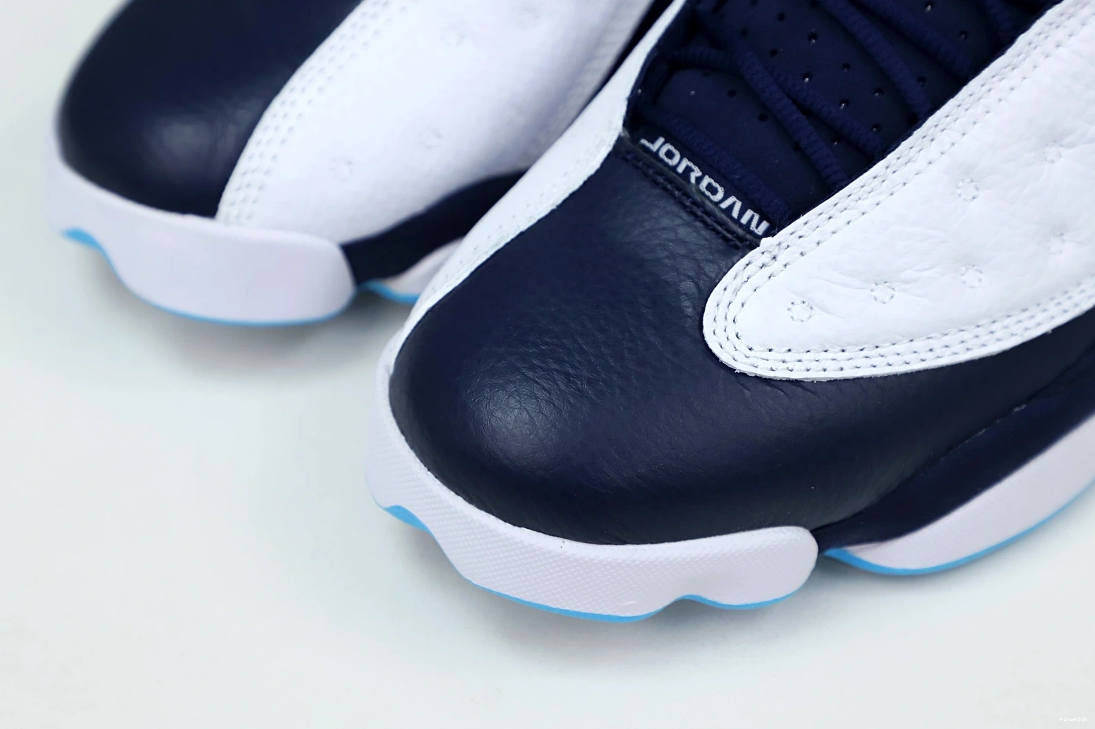 BLUE JORDAN 13 AIR WHITE OBSIDIAN RETRO 414571-144 POWDER 0707